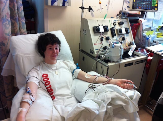 stem cell donation apheresis 